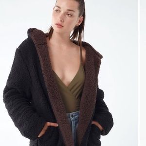 Urban Outfitters BDG Carmella reversible coat size: XS
